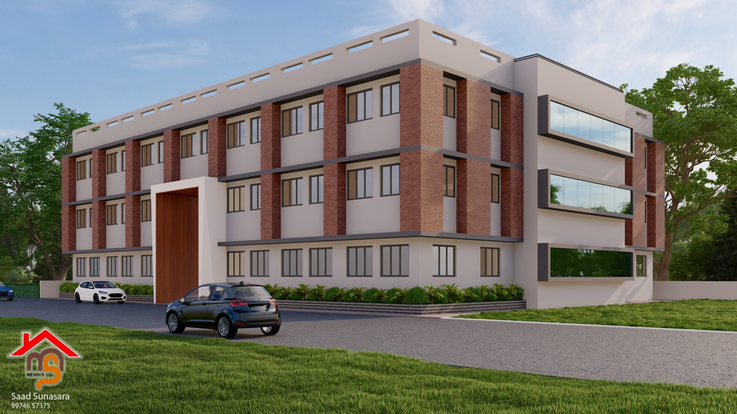 Ratanpur School Elevation_View_001